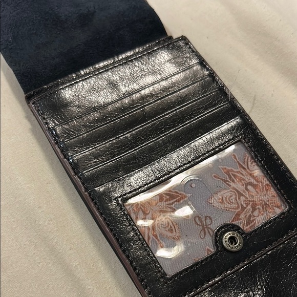 HOBO Black Leather Wallet - Picture 4 of 9